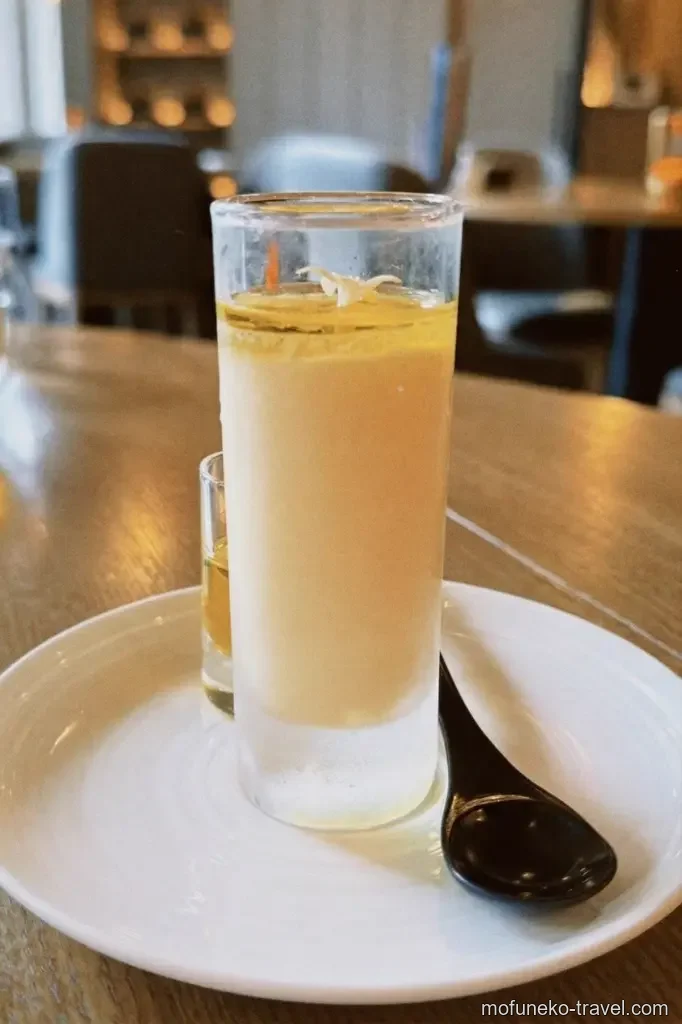 GINZA SEN-RYOのオリーブオイルプリン