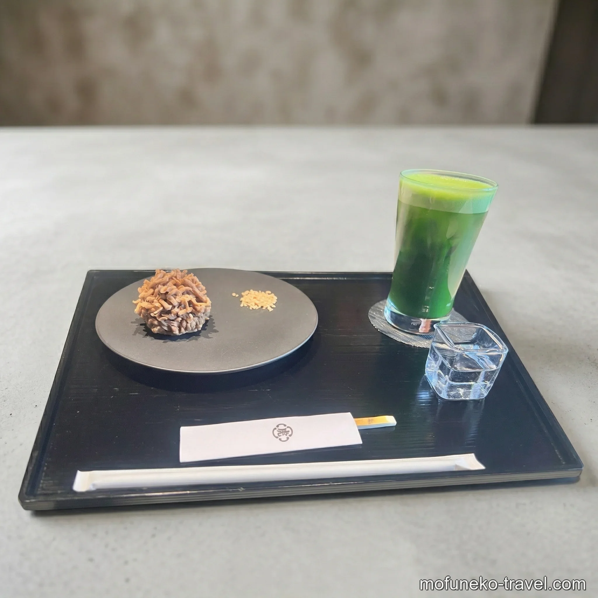 TORAYA GINZA限定生菓子飲み物付き