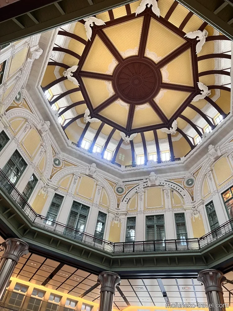 東京駅丸の内南口の美しいドーム屋根