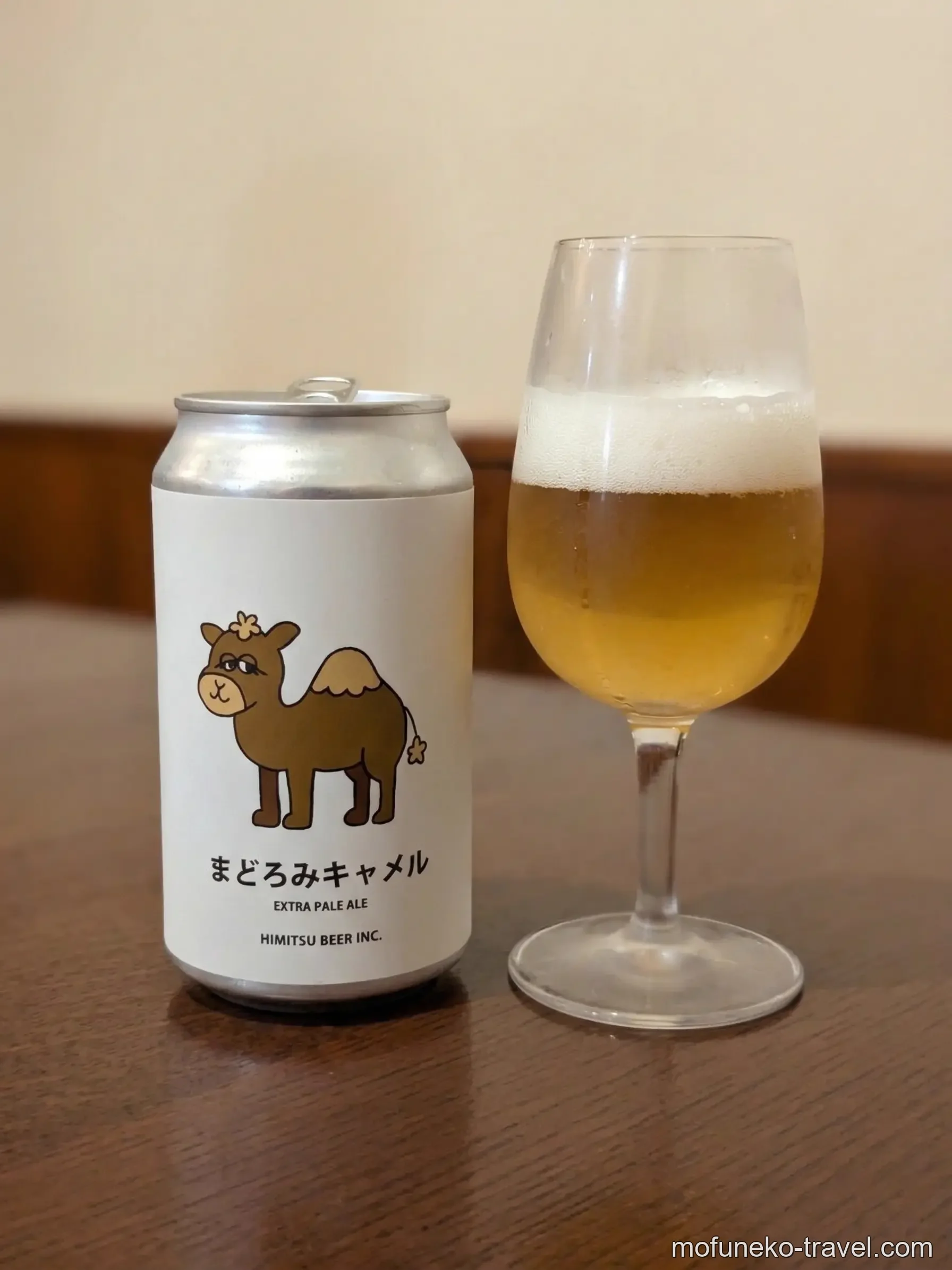 葡萄房で提供している SHIMANAMI 生サワー 南高梅 と FUJIYAMA HUNTER'S BEER 斧-yoki-