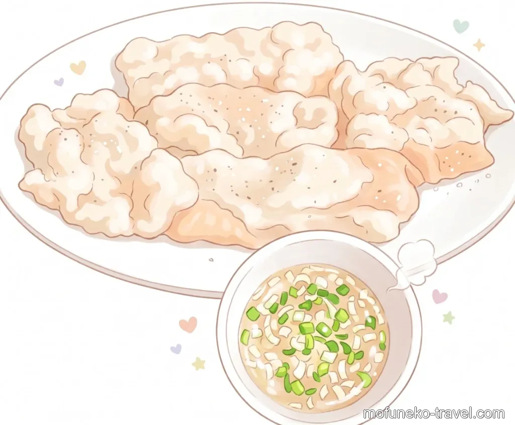 ホルモンの明石焼き