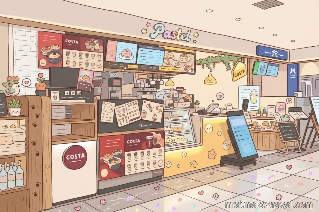 チーズ＆パスタパステル 中野店のイラスト