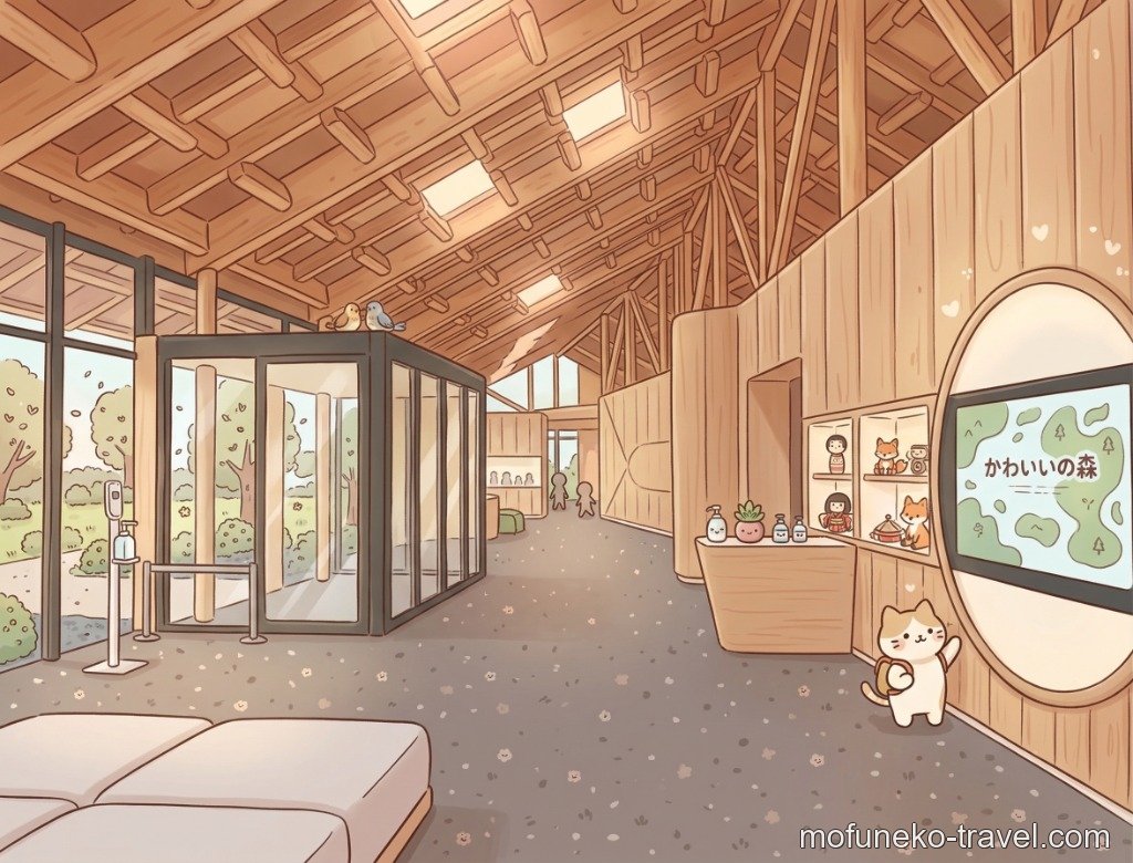 新宿御苑ミュージアムのイラスト