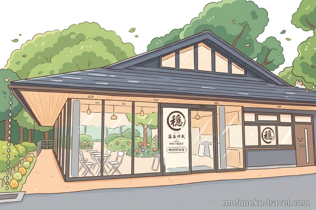 中央休憩所のイラスト