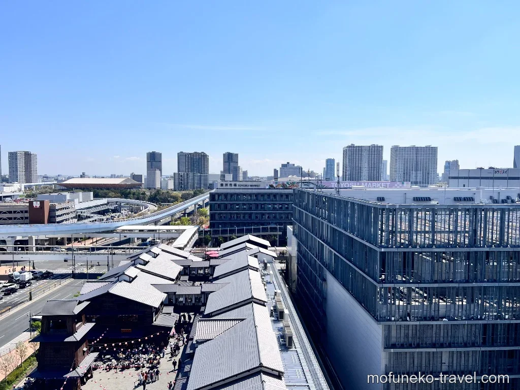 豊洲 千客万来の風景（全景）